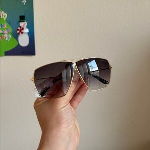 Tom Ford Aviator Sunglasses – New with Box & Case –